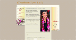 Desktop Screenshot of graduationleis.com